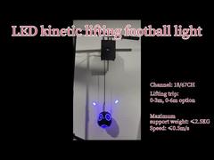 3m DMX विंच RGB LED काइनेटिक बॉल फुटबॉल लिफ्टिंग बॉल