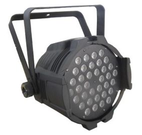 36pcs 3W आरजीबी 3CH / 7CH DMX के par सकते स्टेज शो / डीजे / डिस्को के लिए रोशनी