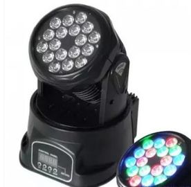 डिस्को लाइट 100-240V 50-60 हर्ट्ज चलती मंच प्रकाश 18pcs मिनी एलईडी