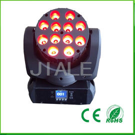 12pcs 10W RGBW 4 1 डीजे स्टेज प्रोजेक्टर एलईडी प्रभाव प्रकाश सीई RoHS में
