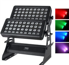 72pcs Rgbw 4 में 1 10w Ip65 उच्च शक्ति के निर्माण के लिए फ्लड लाइट एलईडी