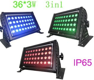 36pcs 3w Rgb Taicolor नेतृत्व मंच फ्लड लाइट 110v-240v 108w RoHS