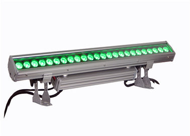 हाई पावर 24pcs RGBW एलईडी दीवार धो प्रकाश IP65 110-240V 50-60 हर्ट्ज