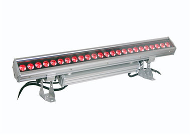 हाई पावर 24pcs RGBW एलईडी दीवार धो प्रकाश IP65 110-240V 50-60 हर्ट्ज