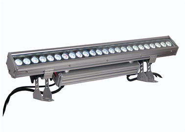 हाई पावर 24pcs RGBW एलईडी दीवार धो प्रकाश IP65 110-240V 50-60 हर्ट्ज