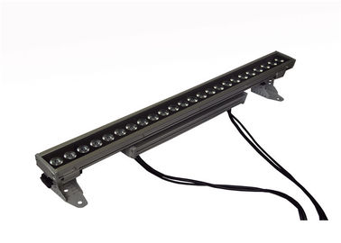 हाई पावर 24pcs RGBW एलईडी दीवार धो प्रकाश IP65 110-240V 50-60 हर्ट्ज