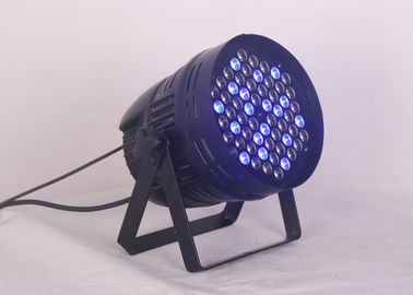 192W एलईडी लाइट्स par सकते R12 G18 B18 W6 A6 DMX 512 5/9 चैनल
