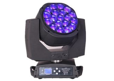 स्टेज प्रकाश 19pcs बीम डीजे बढ़ते हेड लाइट्स एसी 110-240V 50-60 हर्ट्ज