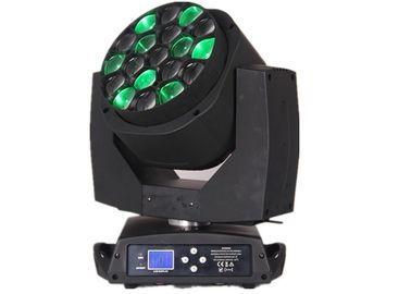 स्टेज प्रकाश 19pcs बीम डीजे बढ़ते हेड लाइट्स एसी 110-240V 50-60 हर्ट्ज