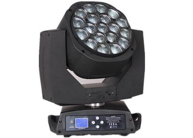 बी आई एलईडी हेड ज़ूम घटना प्रकाश 19pcs 12W RGBW 4 in1