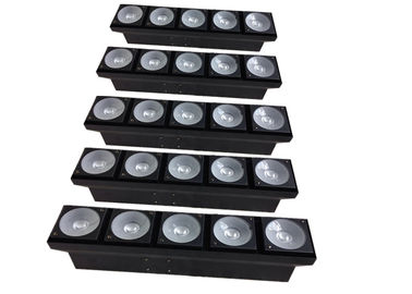 5pcs RGBW मैट्रिक्स एलईडी प्रकाश 200W DMX512 अँधेरी प्रकाश CE & RoHS के साथ