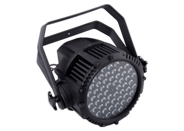 व्यावसायिक 54pcs स्टेज प्रकाश निविड़ अंधकार RGBW 162W 110-240V