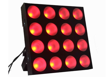 स्टेज वेडिंग के लिए प्रोमोशनल 16pcs x 30W एलईडी वॉश ब्लिंडर मैट्रिक्स डिस्को मंच लाइट
