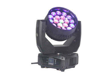 RGBW 4 in1 हेड लाइट एसी 110-240V 50-60 हर्ट्ज DMX512 RoHs चल रहा है एलईडी