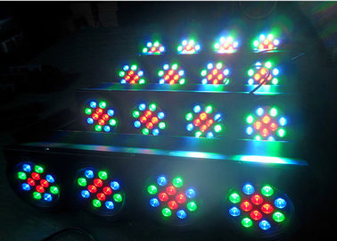 उच्च लुमेन डीजे स्टेज रोशनी, व्यावसायिक स्टेज प्रकाश 48pcs एक्स 3W 144W एलईडी बराबर एलईडी लाइट्स 8ch सकते हैं