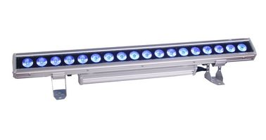 18pcs 15w एलईडी दीवार वॉशर लाइट 9 Ch IP65 DMX512 आउटडोर प्रकाश सजावट के लिए