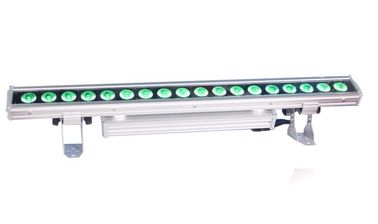 18pcs 15w एलईडी दीवार वॉशर लाइट 9 Ch IP65 DMX512 आउटडोर प्रकाश सजावट के लिए
