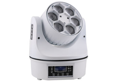 6 X15w RGBW बी सिर एलईडी डिस्को प्रकाश उच्च चमक 110 चल रहा है - 240V ध्वनि Actived