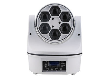 6 X15w RGBW बी सिर एलईडी डिस्को प्रकाश उच्च चमक 110 चल रहा है - 240V ध्वनि Actived