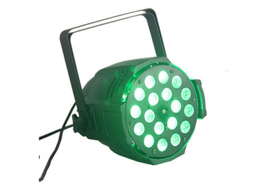 RGBWA 18pcs एलईडी par सकते रोशनी 300W 6/10 चैनल धो बराबर प्रकाश