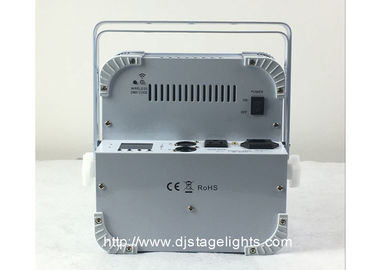 9pcsX18w एलईडी DMX वायरलेस एलईडी बराबर डिब्बे, Rechargeable एलईडी स्टेज लाइट