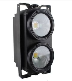 100W / 200W सिल एलईडी 2 आंखों प्रेक्षक Blinder लाइट्स DMX गर्म सफेद