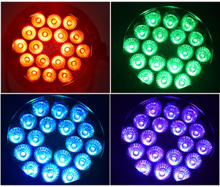 DMX512 वॉयस कंट्रोल / सेल्फ-प्रूफेल के साथ पूर्ण रंग आउटडोर आउटडोर एलईडी स्टेज रोशनी