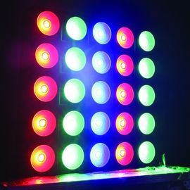 स्टेज शादी 25pcs X 30W के लिए एलईडी वॉश ब्लिंडर मैट्रिक्स डिस्को स्टेज लाइट