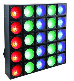 स्टेज शादी 25pcs X 30W के लिए एलईडी वॉश ब्लिंडर मैट्रिक्स डिस्को स्टेज लाइट
