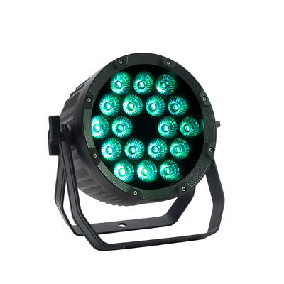 18pcs 12W IP65 वाटरप्रूफ आउटडोर एलईडी Par For Events RGBWA यूवी 6in1