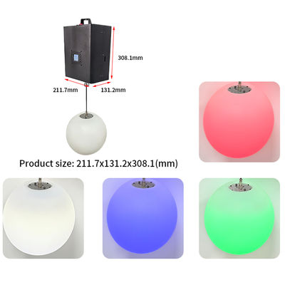 2m DMX गतिज रोशनी उठाने की गेंद गतिज एलईडी गेंद प्रकाश एलईडी उठाने की गेंद प्रकाश