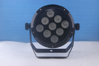 IP65 वॉटरप्रूफ Par 64 LED स्टेज लाइटिंग / ड्यूरेबल Dj Par कैन लाइट्स