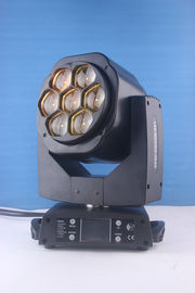Dj नाइट क्लब एलईडी मूविंग हेड लाइट DMX 512 7 * 15 w Rgbw 60,000 घंटे का जीवनकाल