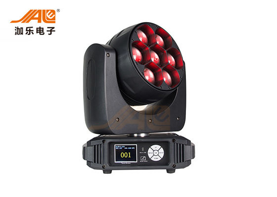 7 * 40W मूविंग जूम RGBW LED स्टेज लाइट्स 350 ° रोटेशन