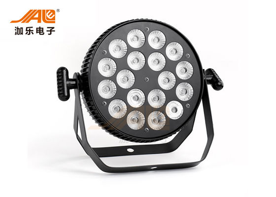 10CH 18x18w RGBWA UV 6 In1 LED Par DJ स्टेज लाइट्स