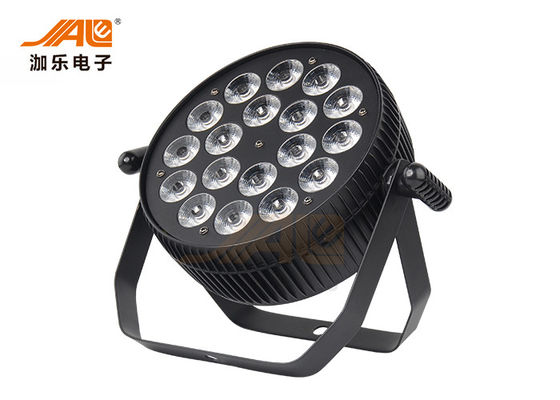 10CH 18x18w RGBWA UV 6 In1 LED Par DJ स्टेज लाइट्स