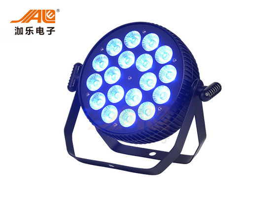 10CH 18x18w RGBWA UV 6 In1 LED Par DJ स्टेज लाइट्स