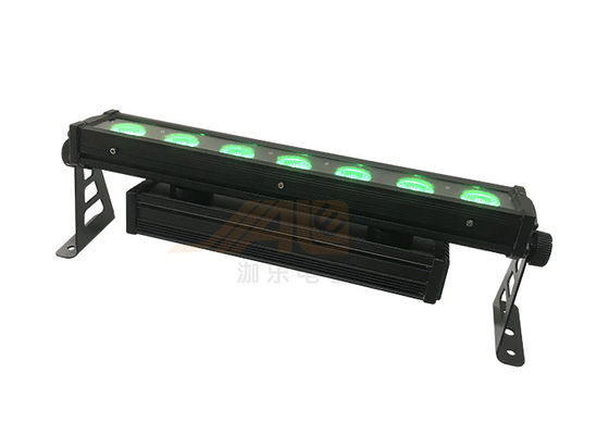 7pcs 30w 4in1 पनरोक पिक्सेल बिंदु नियंत्रण धोने दीवार पट्टी IP65 प्रत्येक एलईडी व्यक्तिगत नियंत्रण