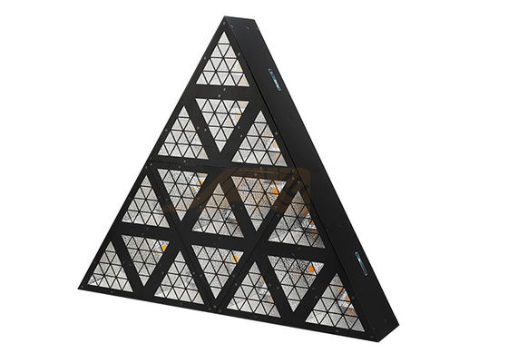 IP20 त्रिभुज 16x30W RGB इवेंट बैकग्राउंड इफेक्ट डीजे स्टेज लाइट्स