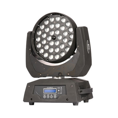 ज़ूम के साथ DMX512 स्टेज 36 * 12W एलईडी मूविंग हेड लाइट