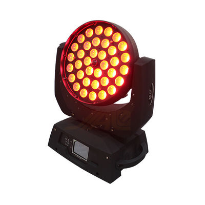 ज़ूम के साथ DMX512 स्टेज 36 * 12W एलईडी मूविंग हेड लाइट