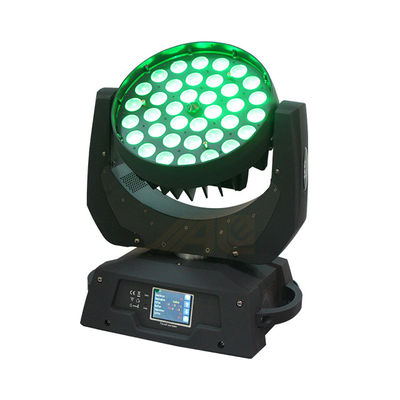 ज़ूम के साथ DMX512 स्टेज 36 * 12W एलईडी मूविंग हेड लाइट