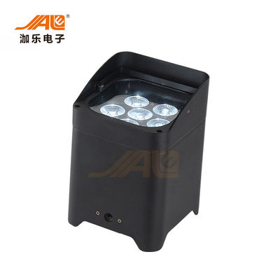 6PCS RGBWAUV 6 इन 1 वायरलेस LED Par केन्स बैटरी IRC Par लाइट
