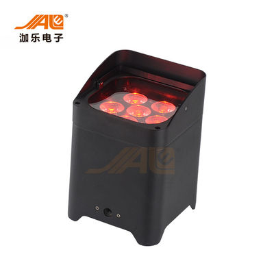 6PCS RGBWAUV 6 इन 1 वायरलेस LED Par केन्स बैटरी IRC Par लाइट