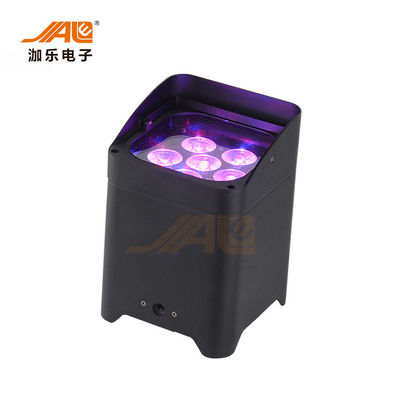 6PCS RGBWAUV 6 इन 1 वायरलेस LED Par केन्स बैटरी IRC Par लाइट