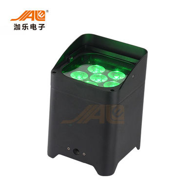 6PCS RGBWAUV 6 इन 1 वायरलेस LED Par केन्स बैटरी IRC Par लाइट