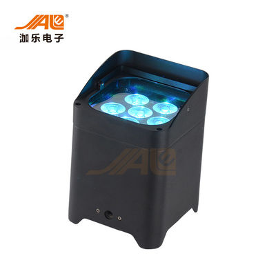 6PCS RGBWAUV 6 इन 1 वायरलेस LED Par केन्स बैटरी IRC Par लाइट