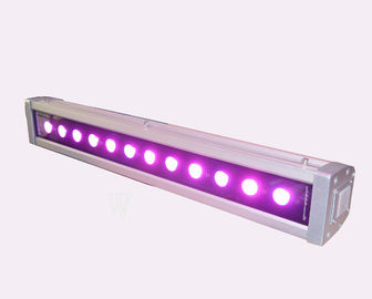 IP65 निविड़ अंधकार 12 x 8W RGBW एलईडी दीवार धो आउटडोर स्टेज लाइट DMX512 3CH / 6CH