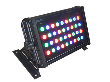36 * 3W DMX नियंत्रक के साथ पूर्ण रंग निविड़ अंधकार आरजीबी एलईडी दीवार वॉशर