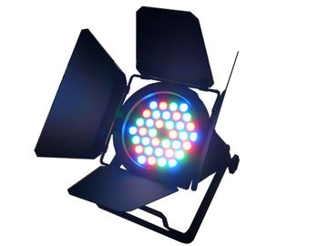 DMX 512 Barndoor 36 x 3W आरजीबी एलईडी PAR 64 एलईडी पिन स्पॉट मल्टी बराबर रोशनी स्टेज सकते हैं